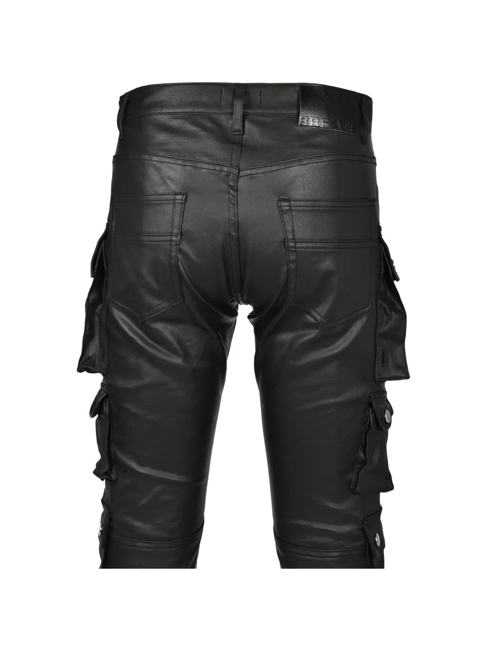 BREATH Broek met riemlussen Zwart