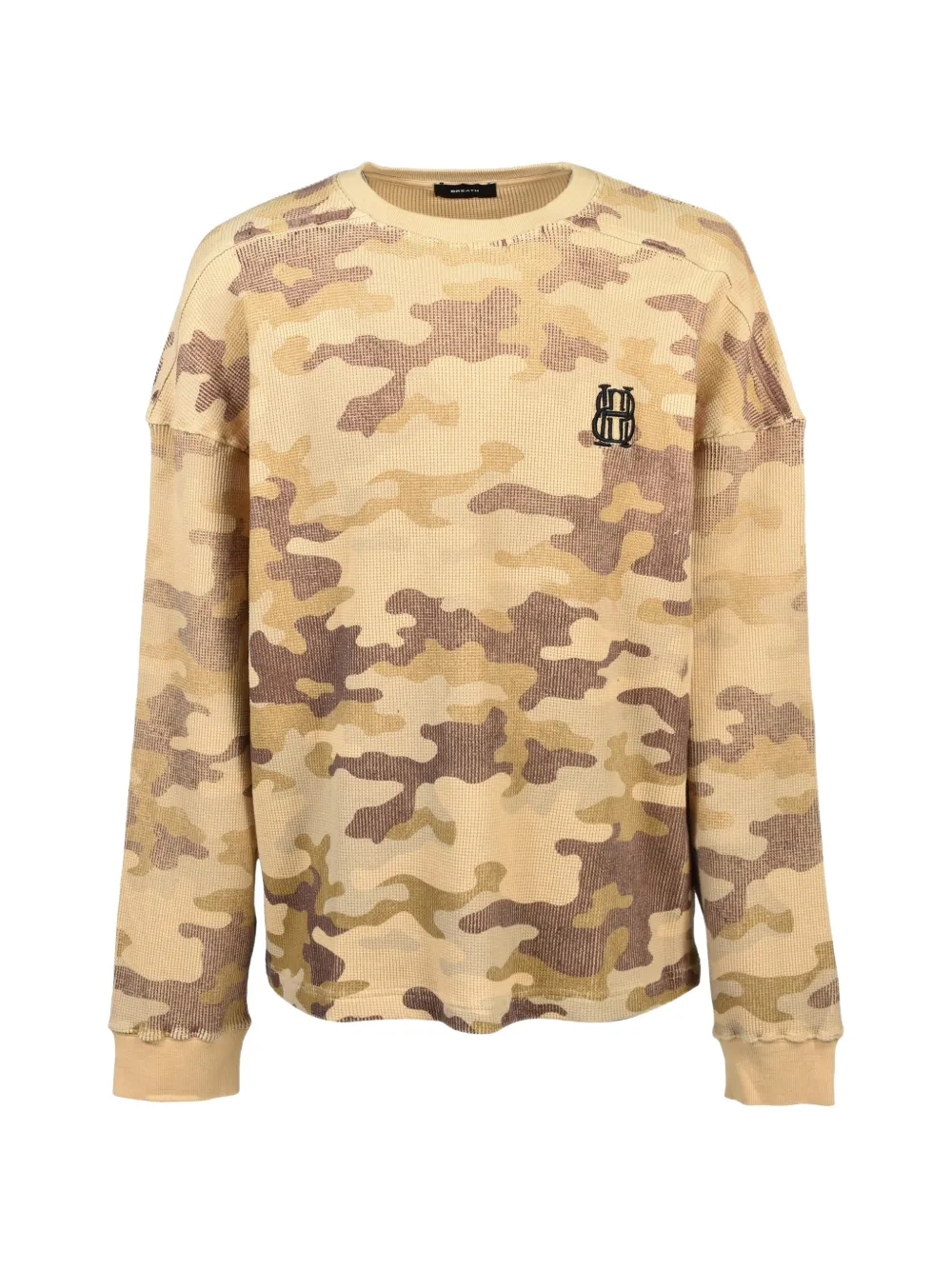 BREATH camouflage-print sweatshirt