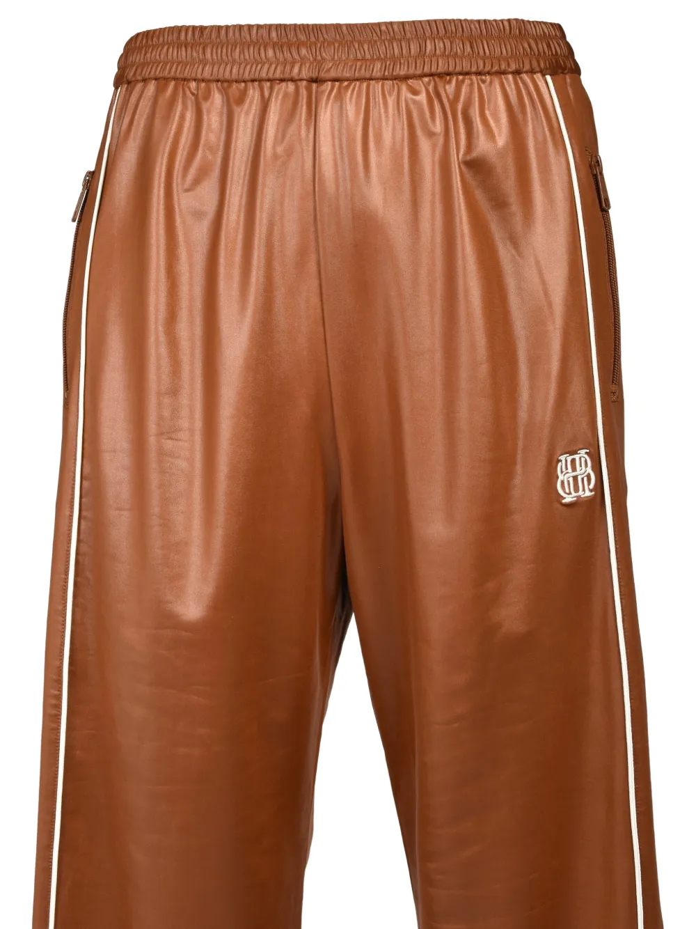 BREATH Trainingsbroek met afwerking Bruin