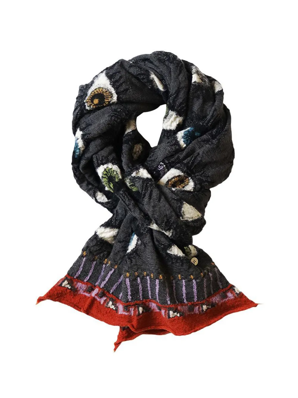 KAPITAL Fulling scarf