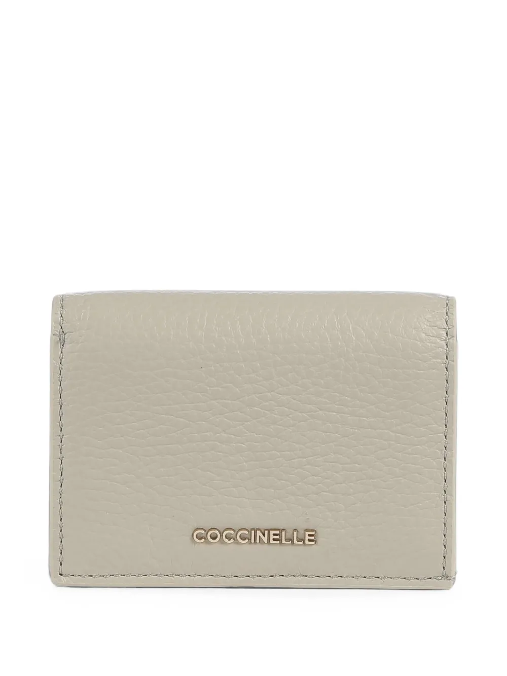 Coccinelle small Metallic wallet - Marrone