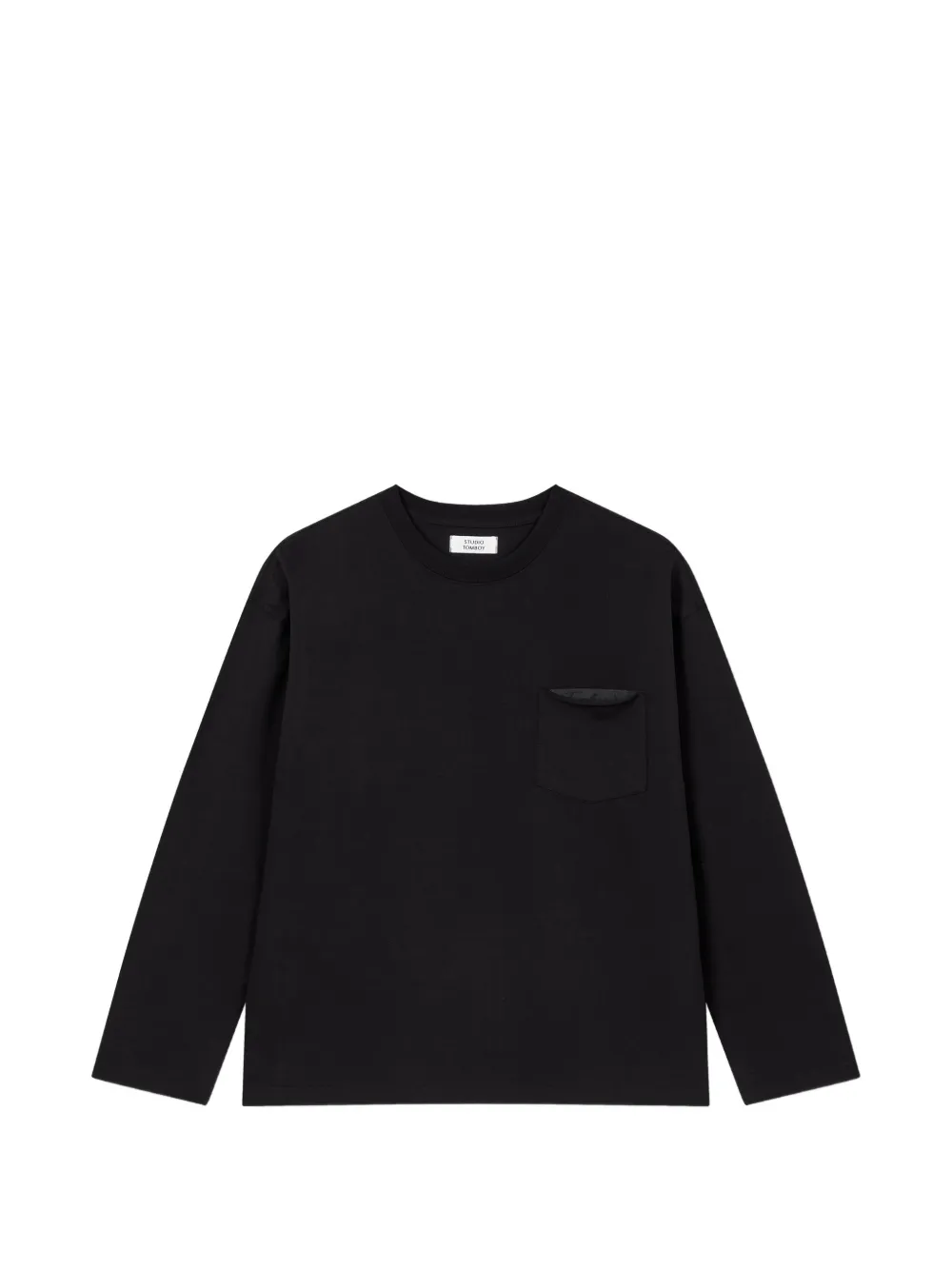 TOMBOY embroidered-detail pocket T-shirt