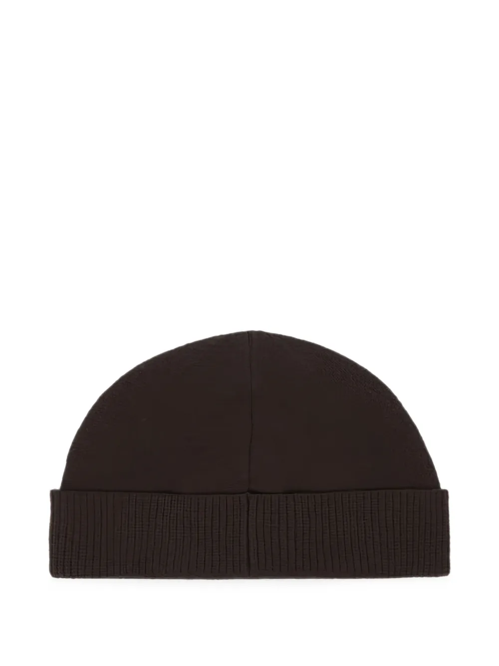 Stone Island N100007 muts van stretch-RWS-wol met pluche stiksels Bruin