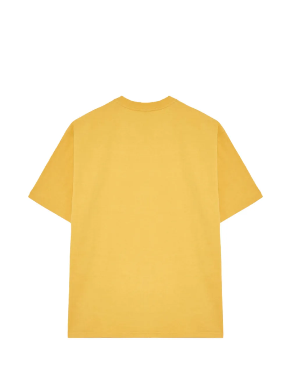 Jil Sander T-shirt met ronde hals Geel