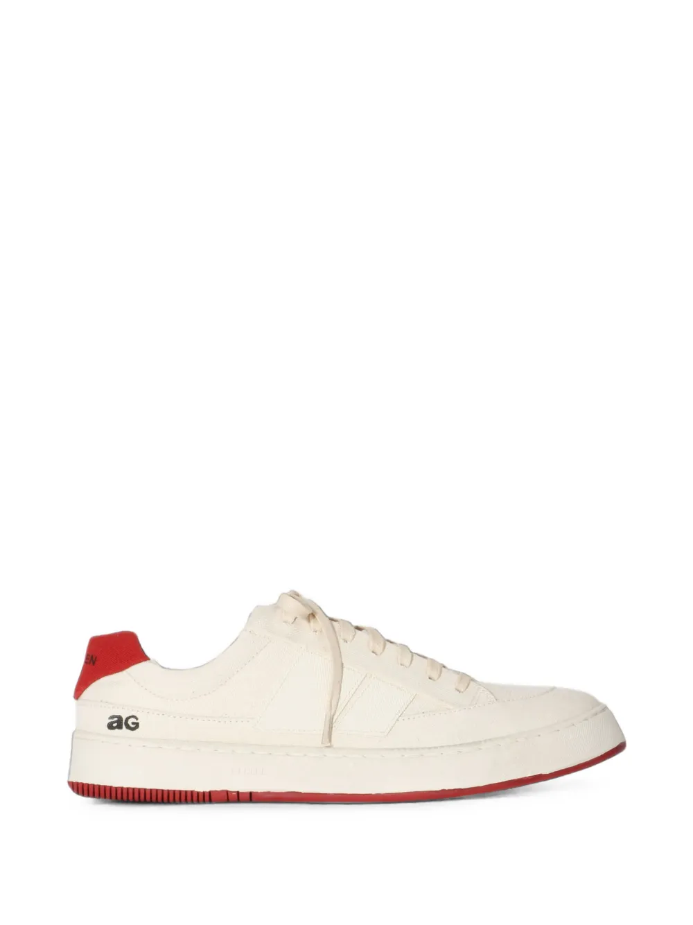 Osklen Cotton Sneakers In White