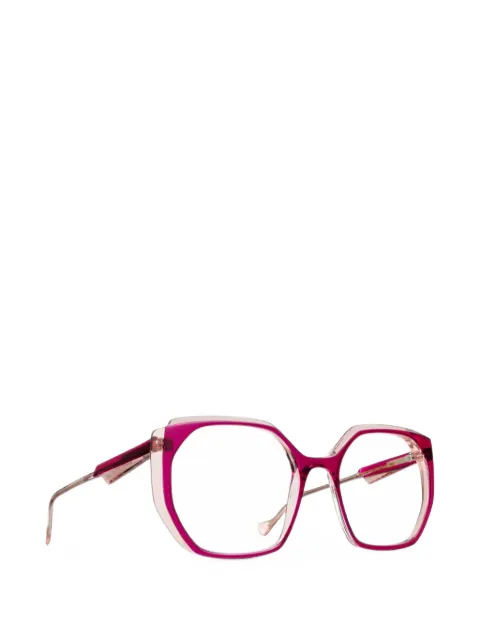 Caroline Abram Payton geometric-frame sunglasses