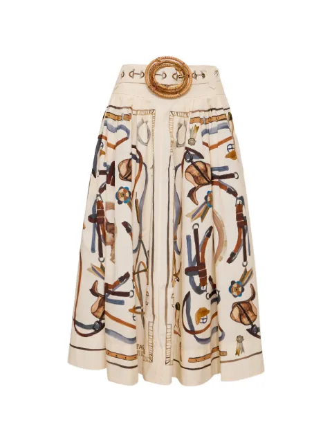 FARM Rio Equestrian maxi skirt