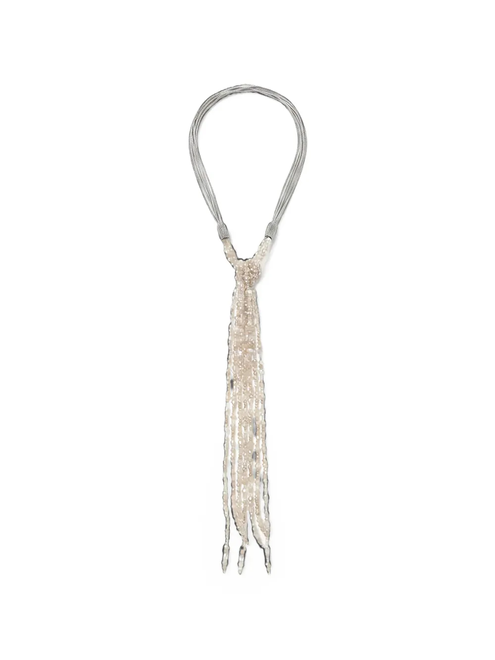 Peserico beaded multi-strand necklace