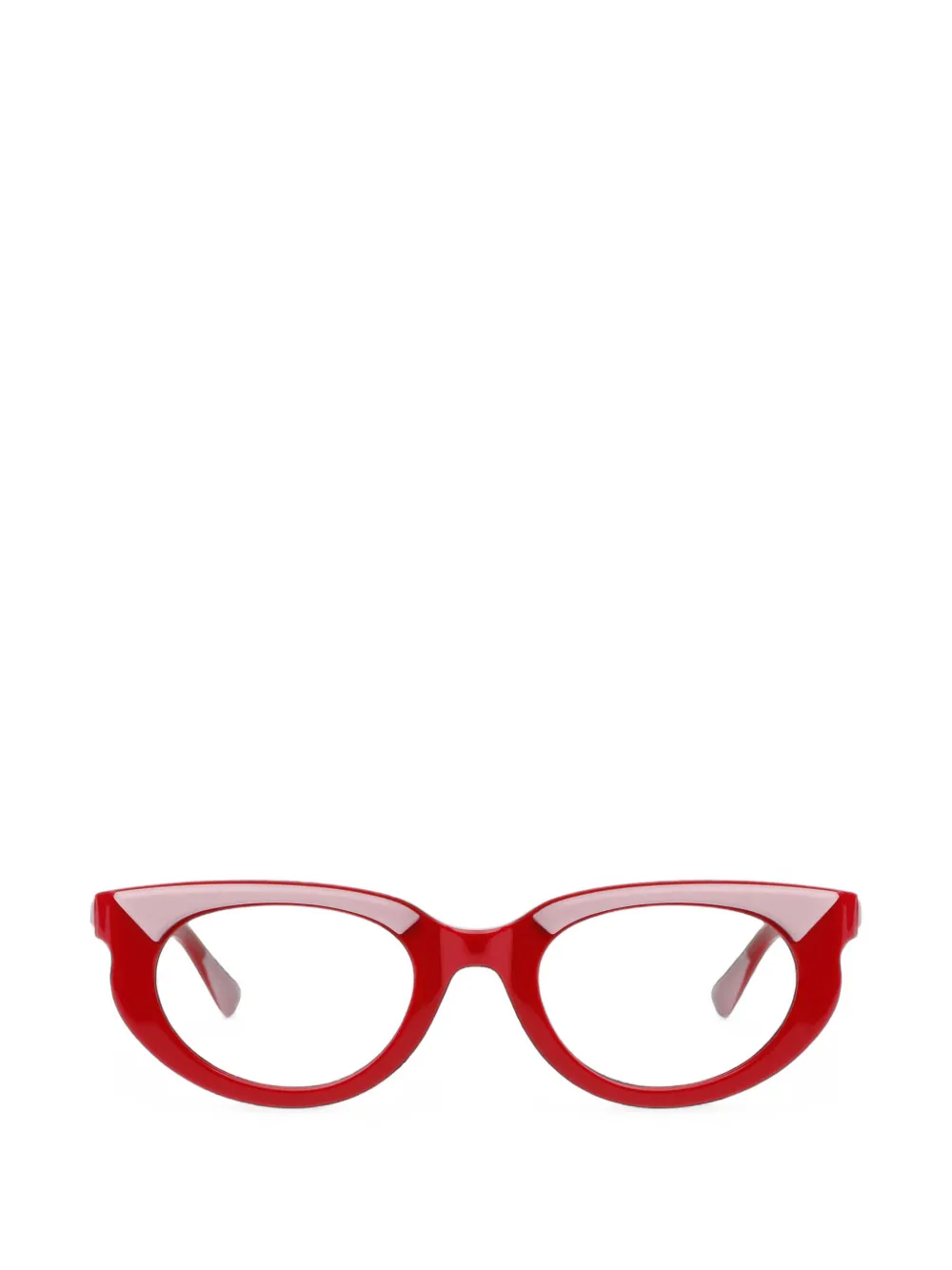 Projekt Produkt cat-eye frame glasses - Rosso