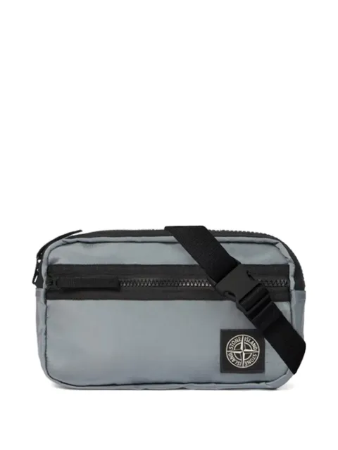 Stone Island 9200014 coated nylon-metal in econyl® belt bag