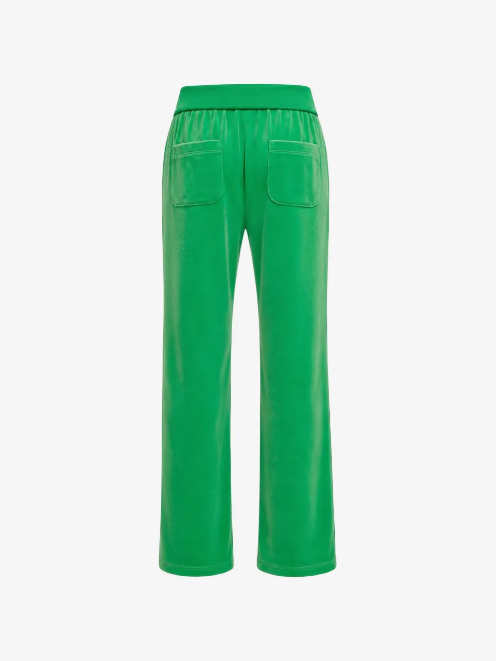 Juicy Couture Kids 라인스톤 장식 벨로어 트랙 팬츠