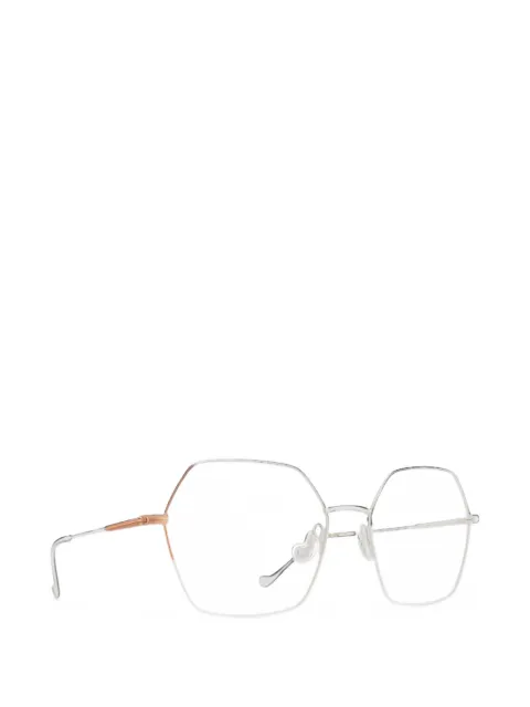 Caroline Abram Veronese geometric-frame glasses