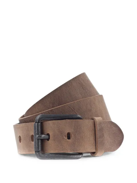 BGM LABEL distressed-effect leather belt