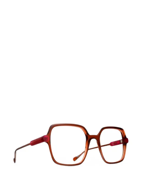 Caroline Abram Reina square-frame glasses