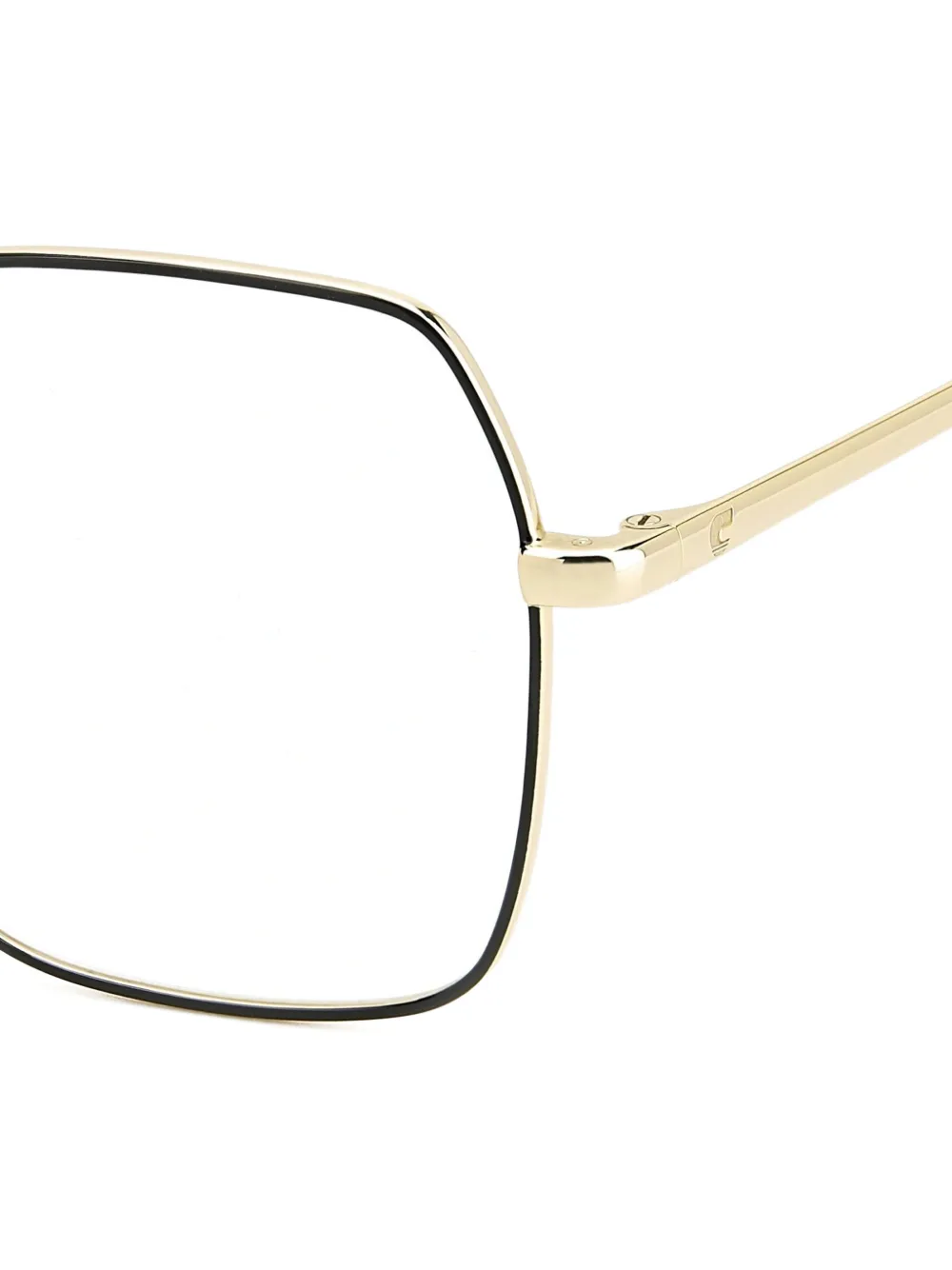 Carrera Bril met geometrisch montuur Goud