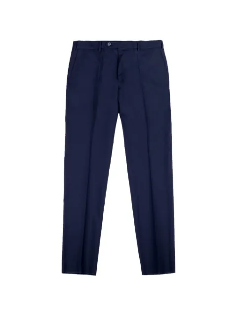 Tombolini pressed-crease trousers