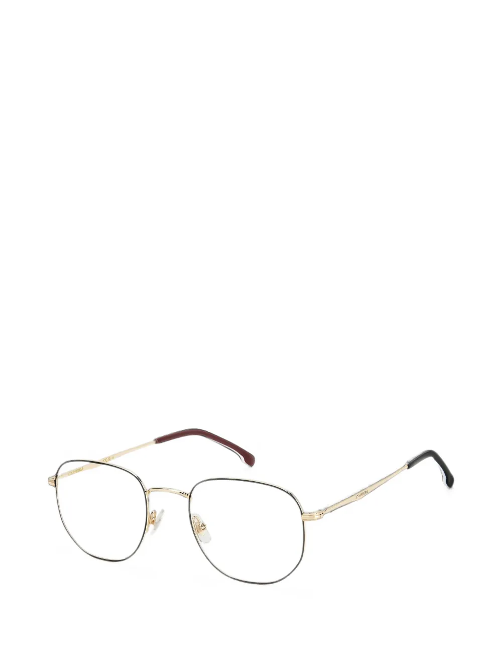 Carrera geometric-frame glasses Goud