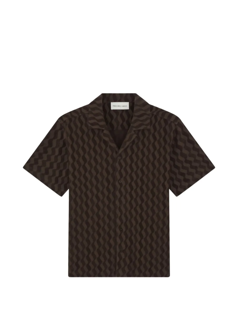 Frescobol Carioca Roberto jacquard shirt
