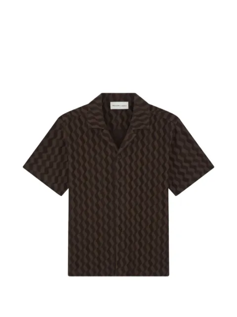Frescobol Carioca Roberto jacquard shirt