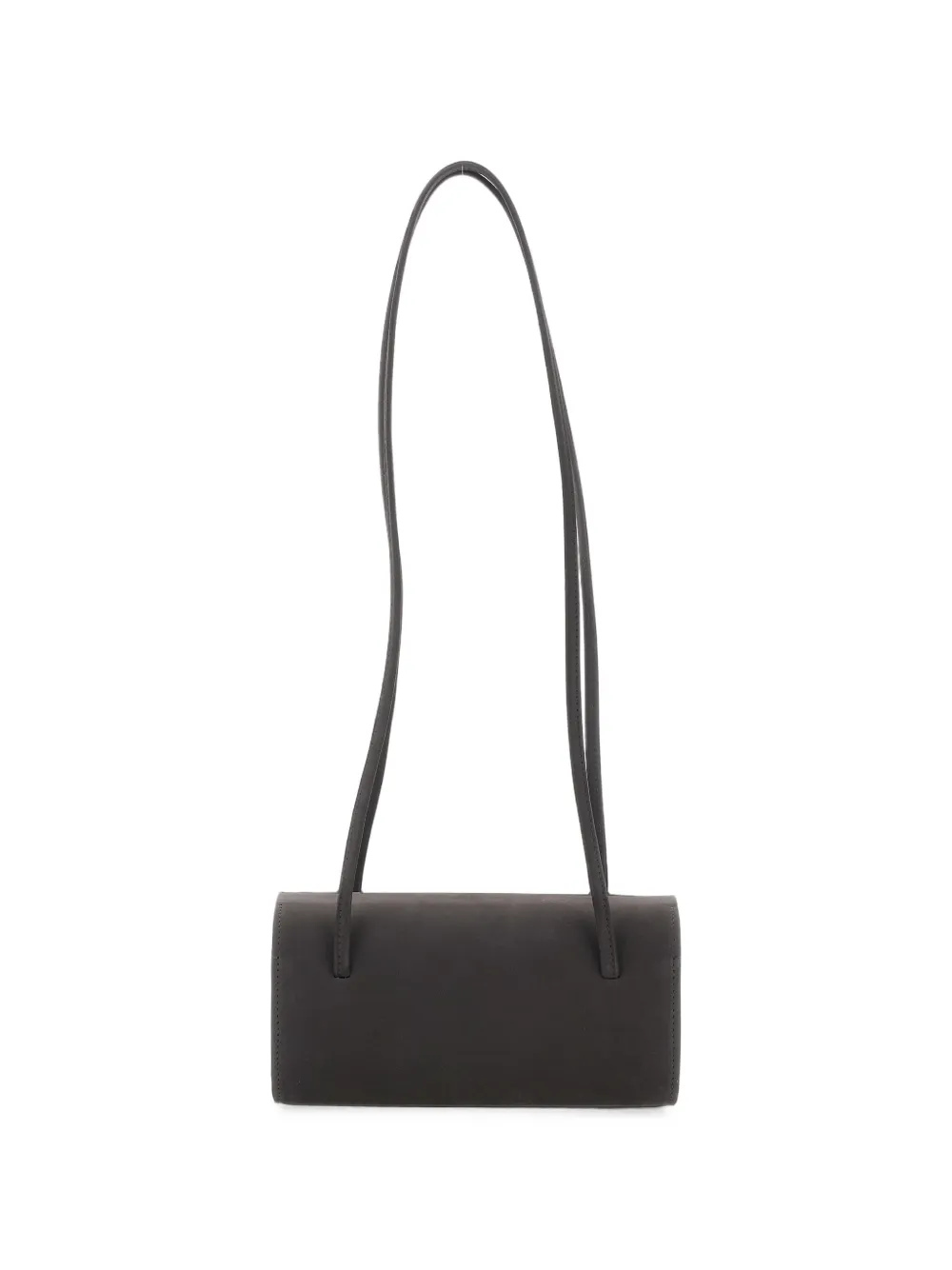 Fane Mini Mie Leather Shoulder Bag in Grey, view 2