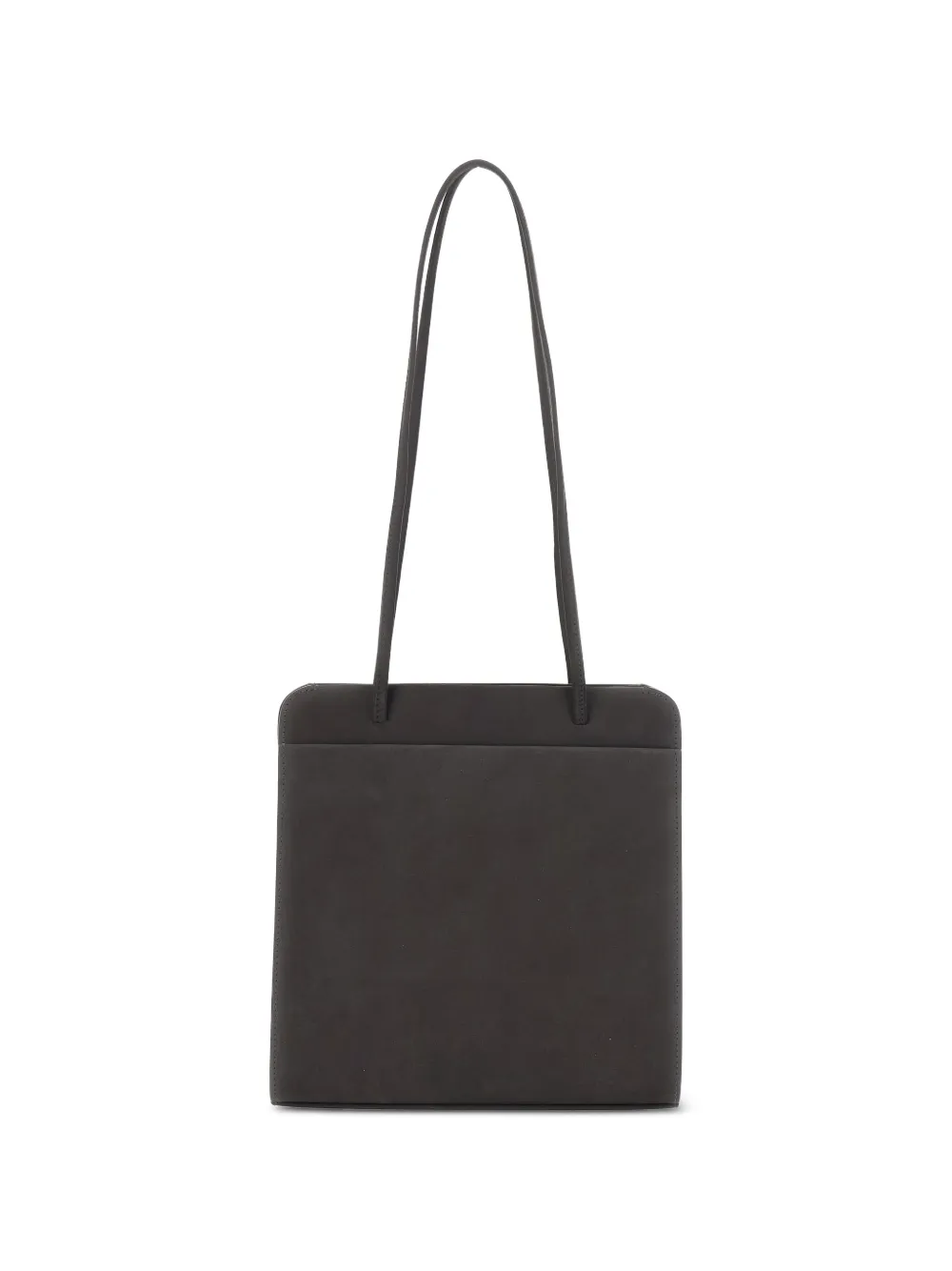 Fane Lisse Leather Shoulder Bag in Brown