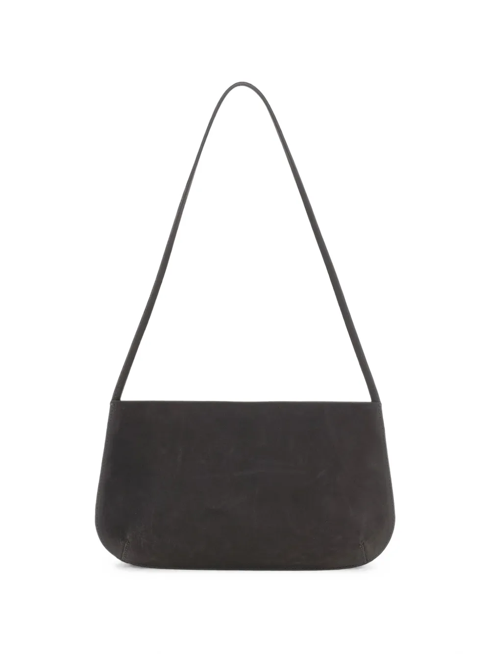 Fane Bra Leather Shoulder Bag In Black