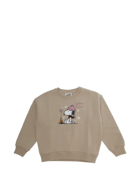 MC2 Saint Barth Kids x Peanuts sudadera con bordado Snoopy