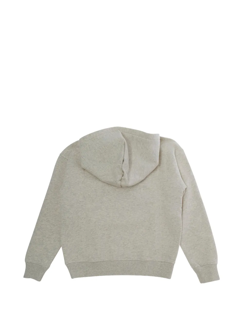 MC2 Saint Barth Kids Mindy logo-patch hoodie Grijs