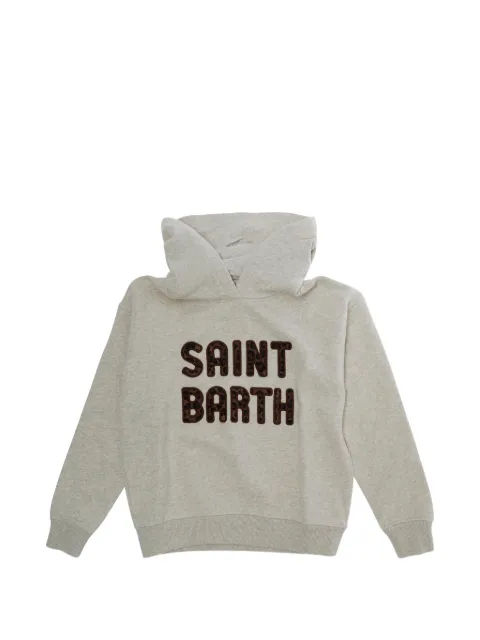 MC2 Saint Barth Kids Mindy logo-patch hoodie