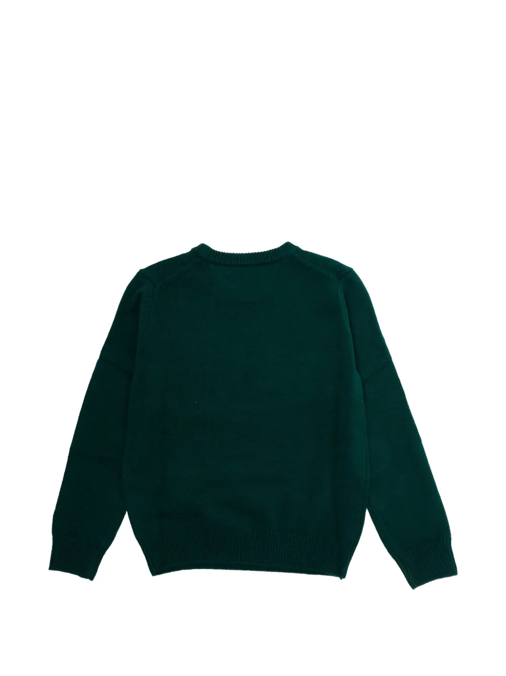 MC2 Saint Barth Kids Douglas trui met Snoopy-intarsia Groen