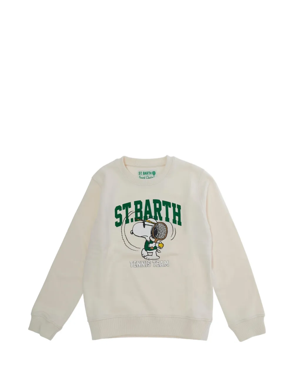 MC2 Saint Barth Kids x Peanuts sweat à imprimé Snoopy - Blanc