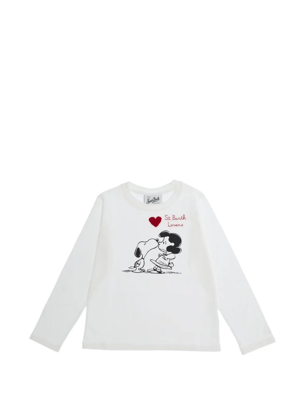 MC2 Saint Barth Kids Snoopy-print T-shirt Wit