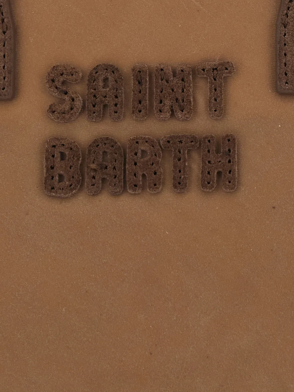 MC2 Saint Barth mini City logo-detail tote bag Beige