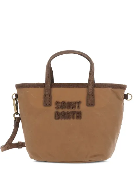 MC2 Saint Barth City logo细节迷你手提包