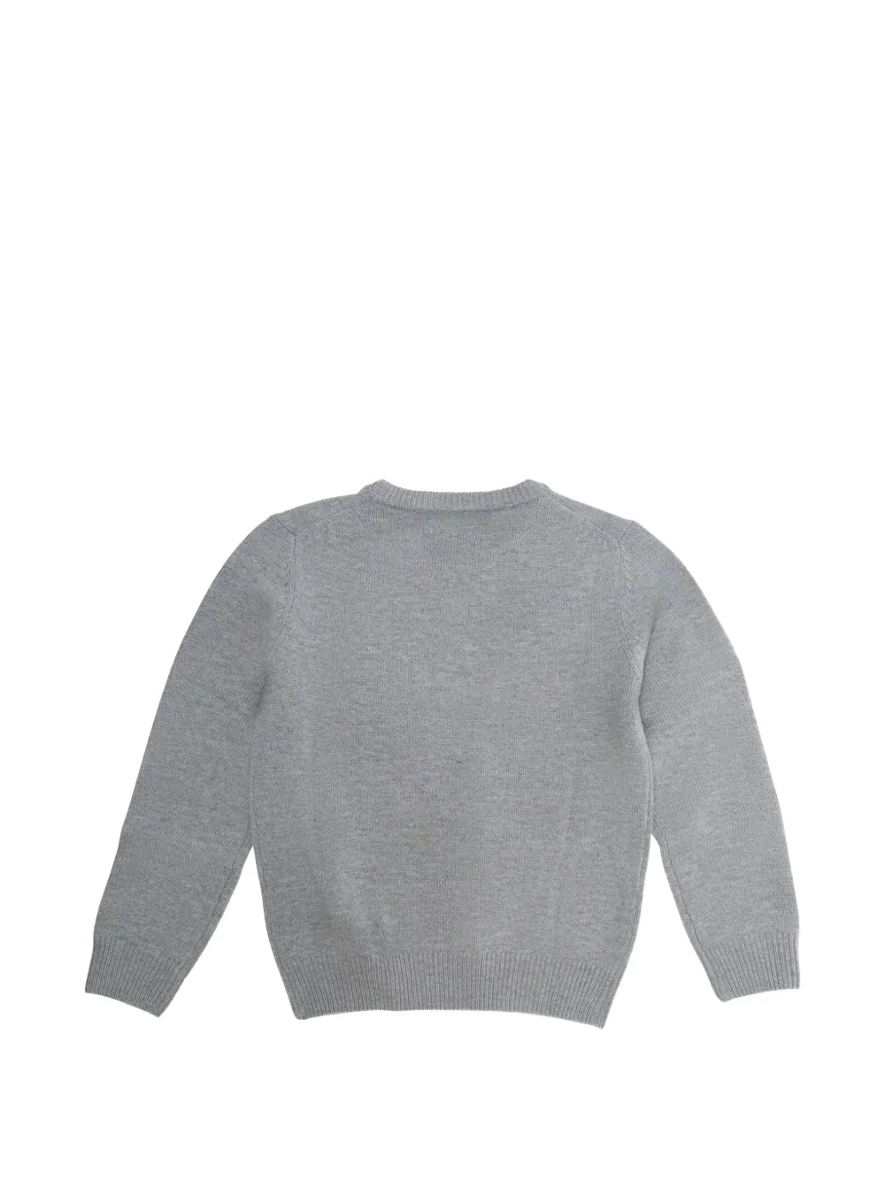 MC2 Saint Barth Kids x Peanuts Douglas intarsia-knit sweater Grijs