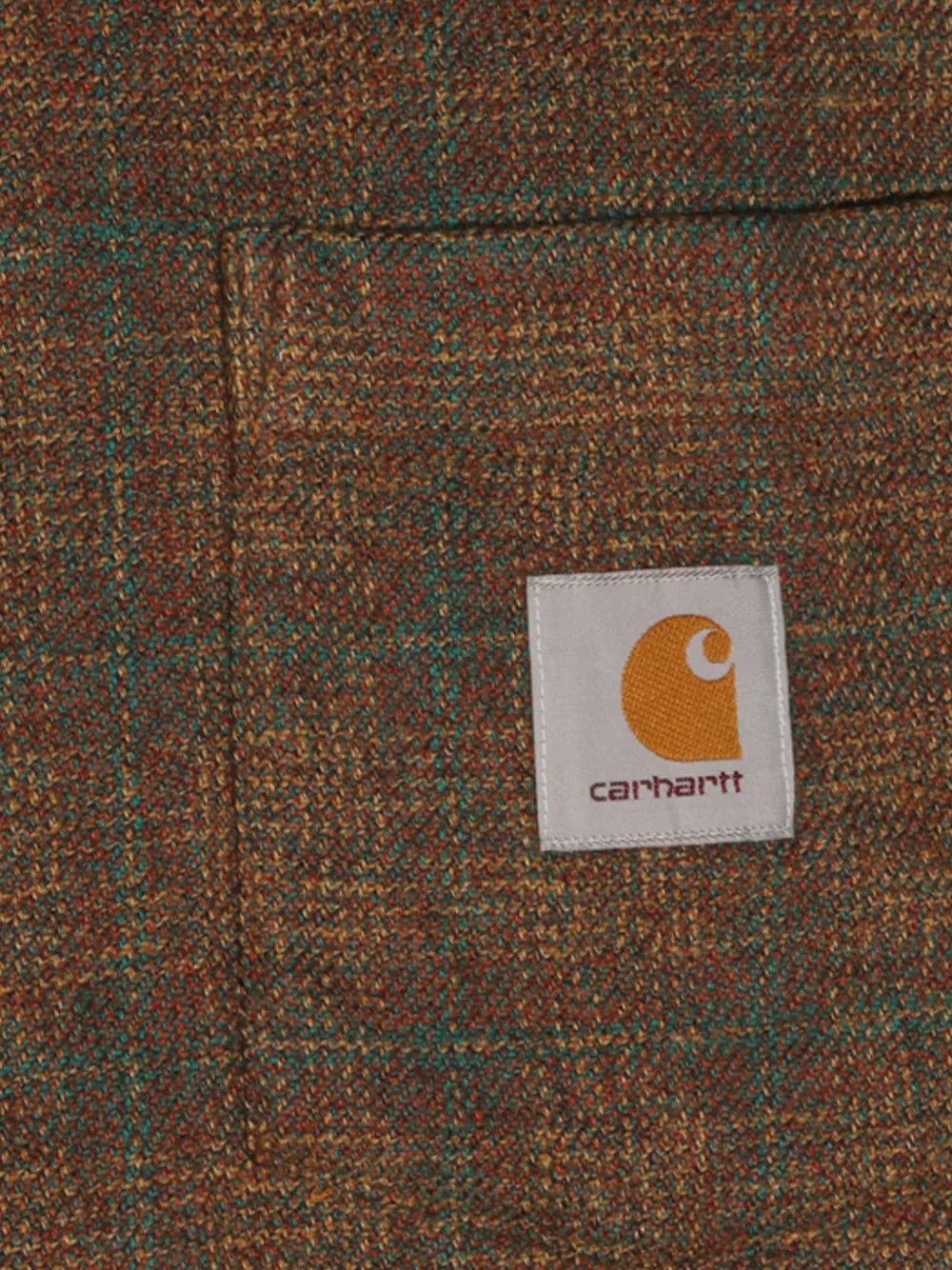 Carhartt WIP Bagley checked cotton shirt Bruin