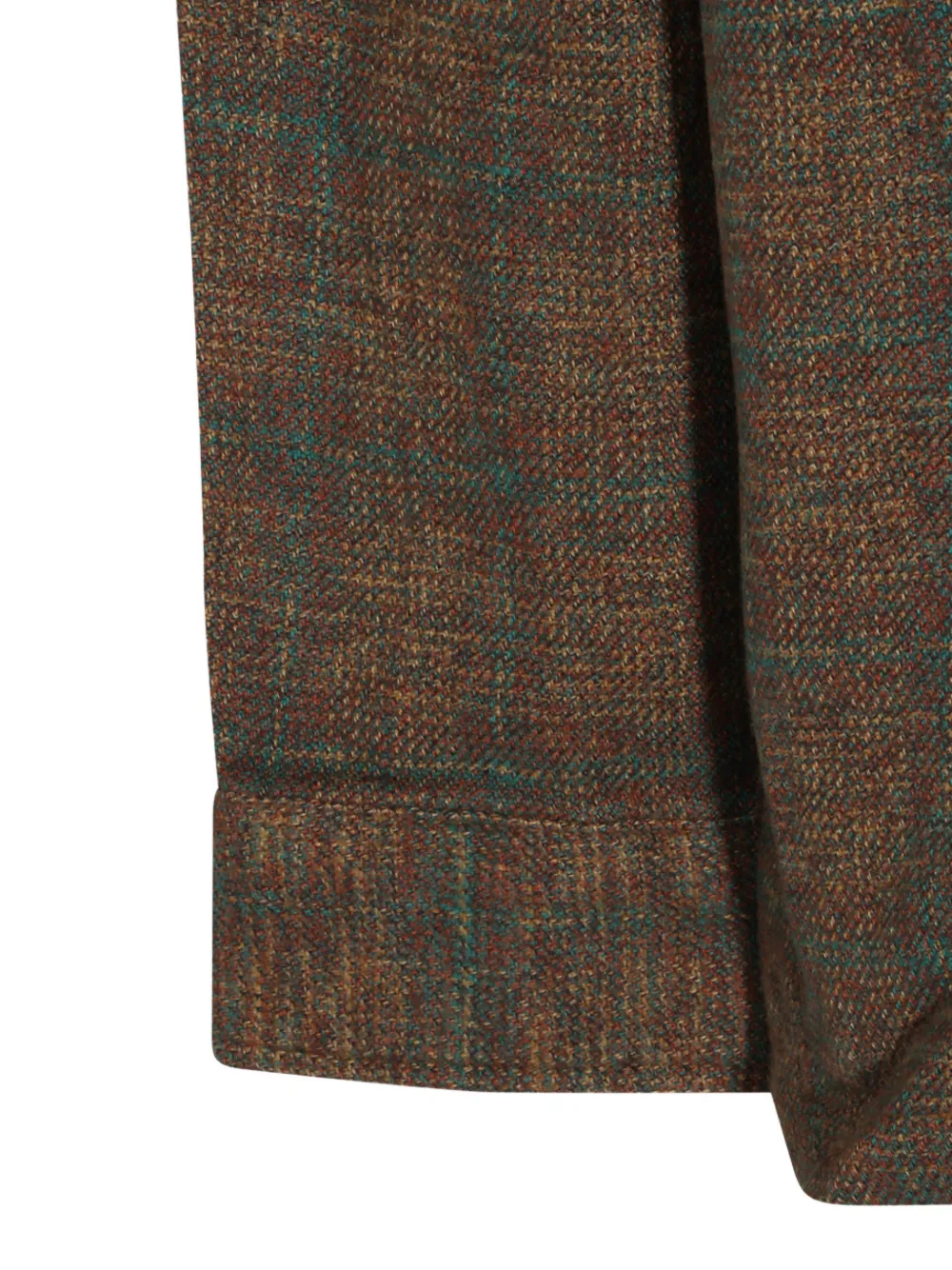 Carhartt WIP Bagley checked cotton shirt Bruin