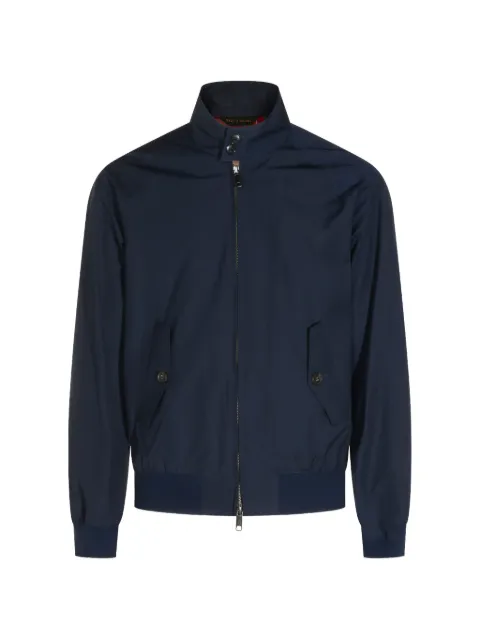 Baracuta funnel-neck zip-up jacket