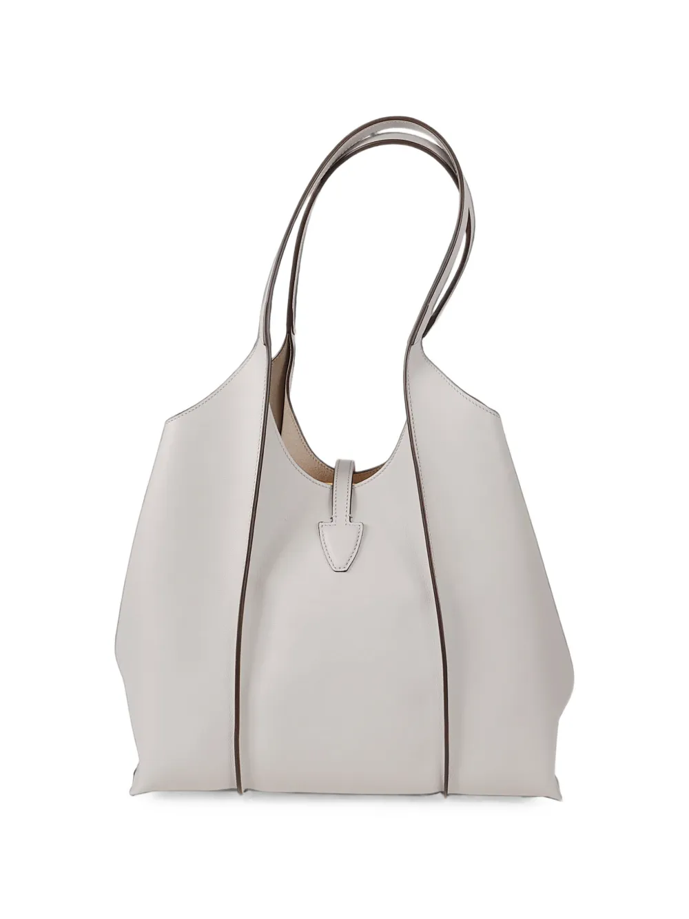 Tod's T Timeless leren shopper Wit