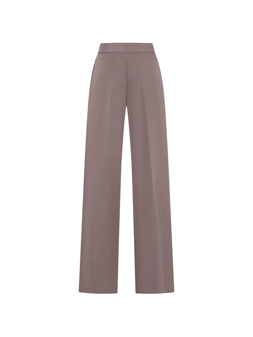 Blumarine Broek met wijde pijpen Beige