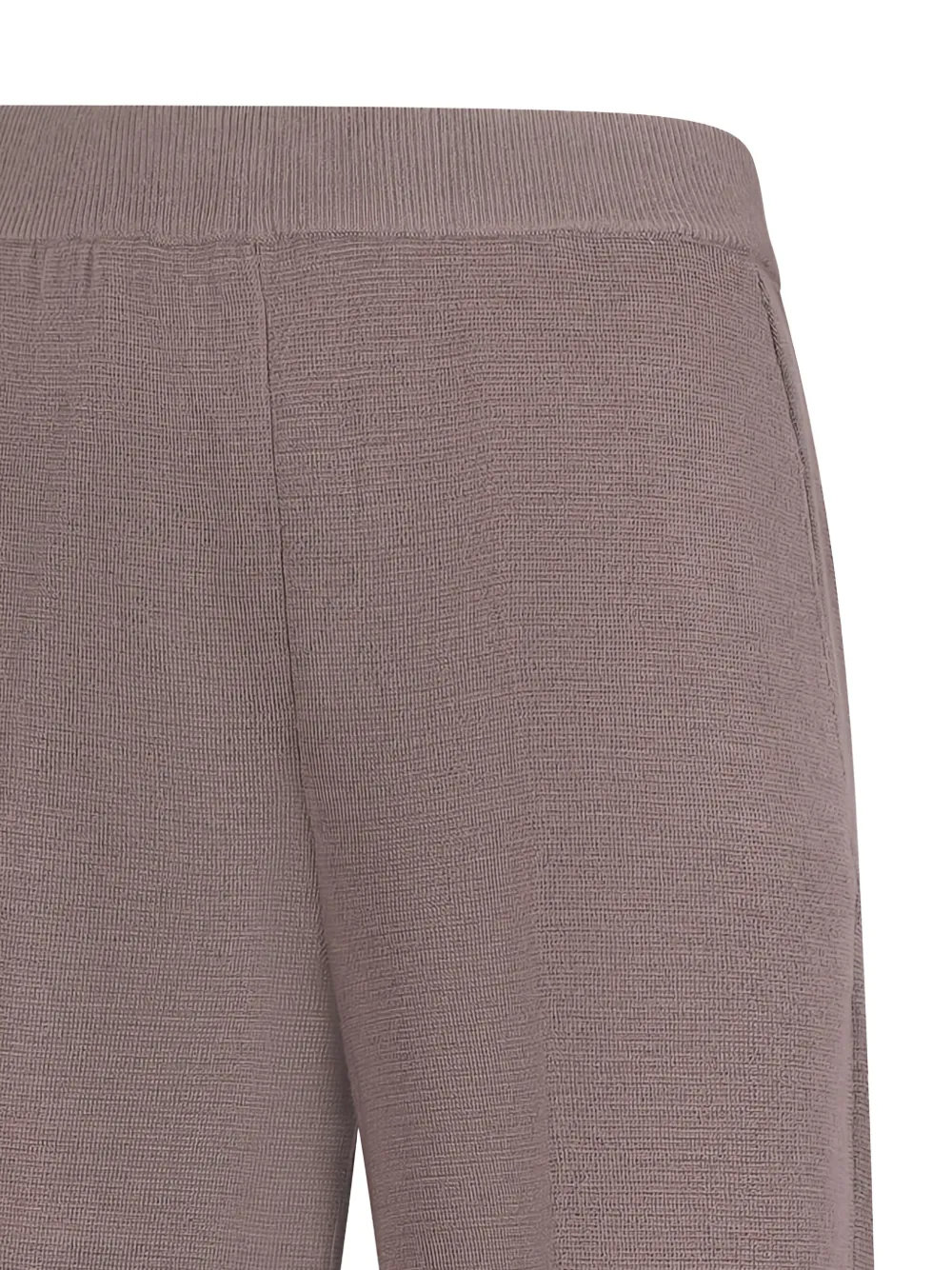 Blumarine Broek met wijde pijpen Beige