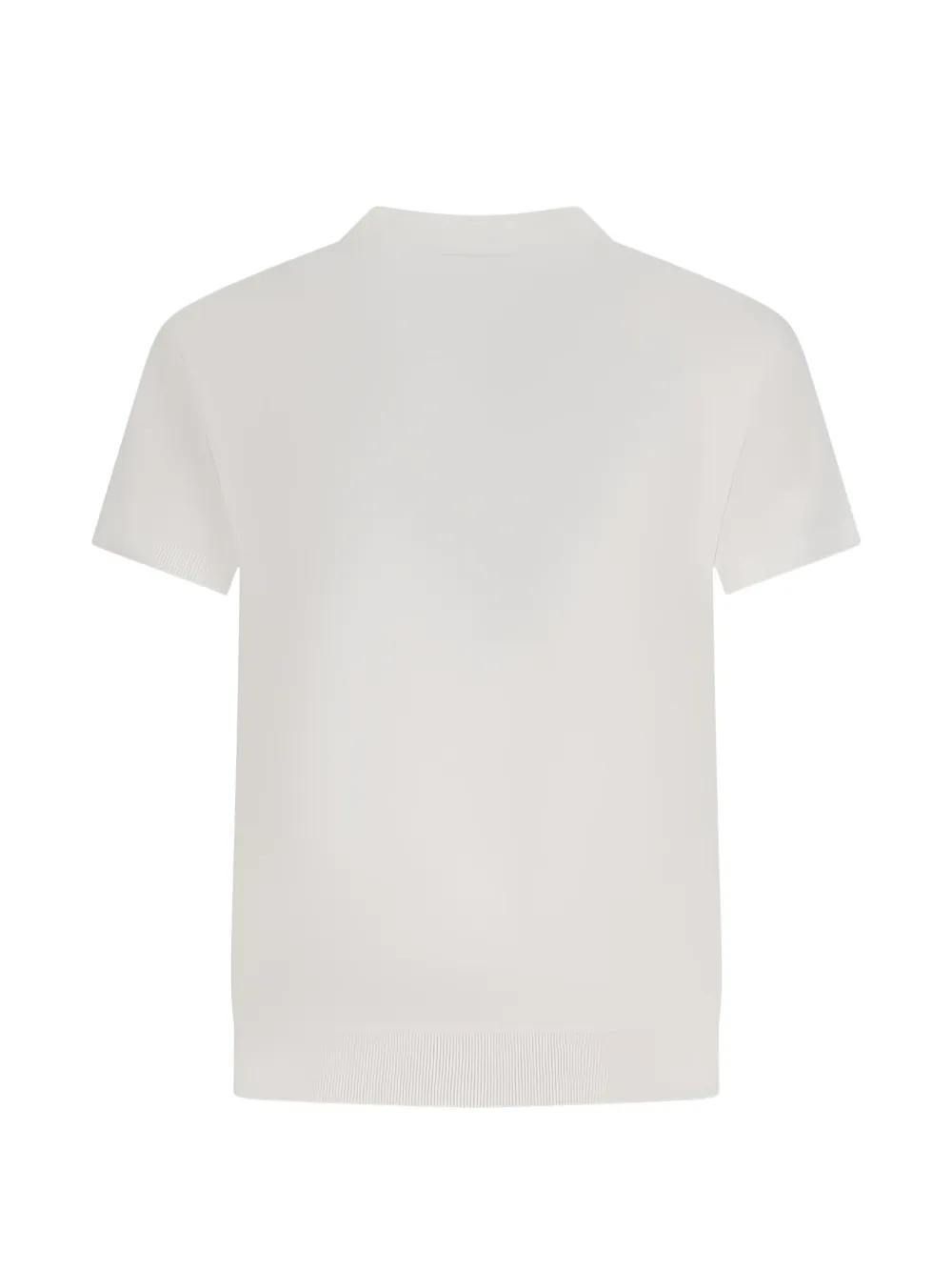Max Mara short-sleeve V-neck cardigan Wit