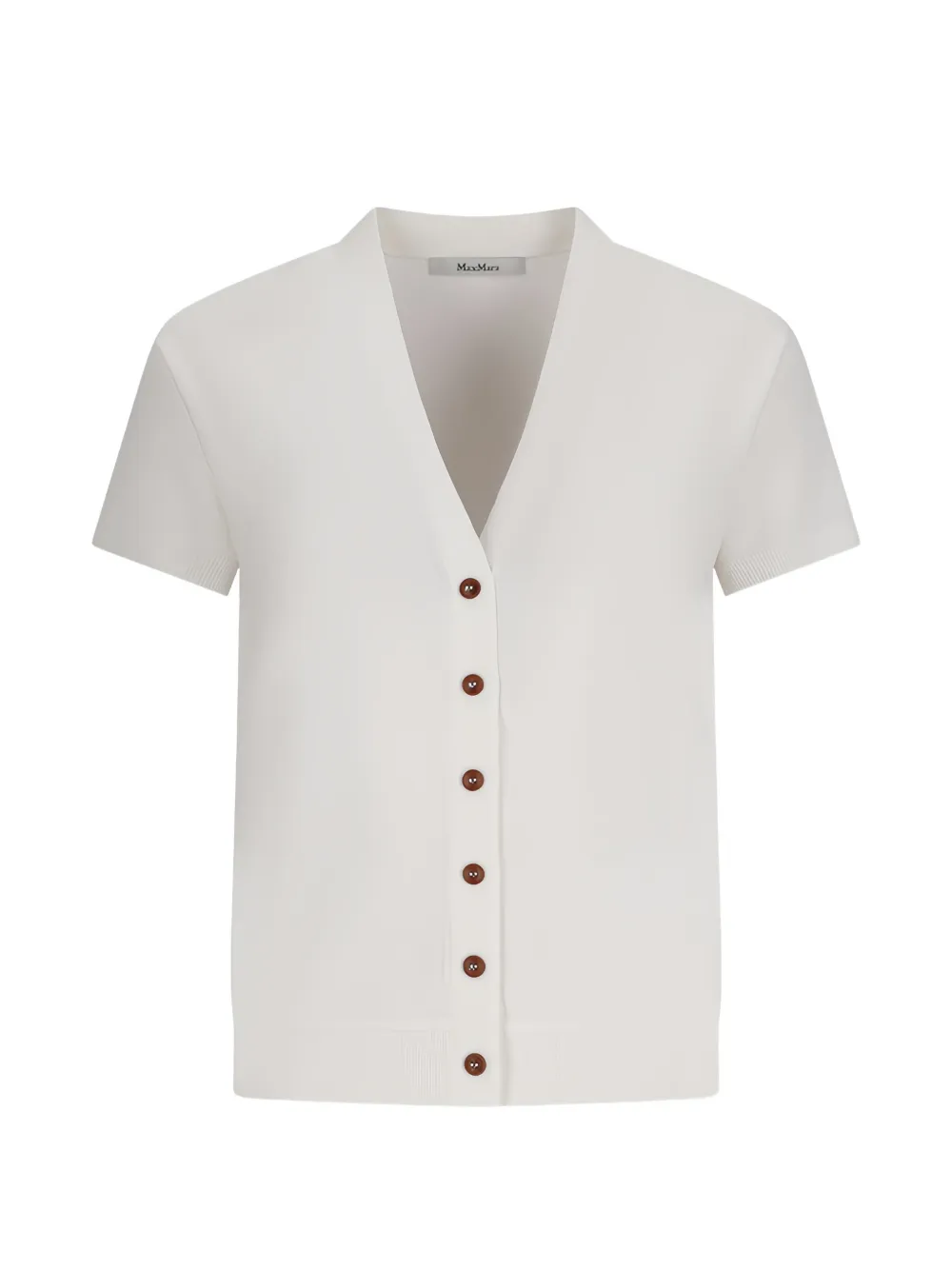 Max Mara short-sleeve V-neck cardigan