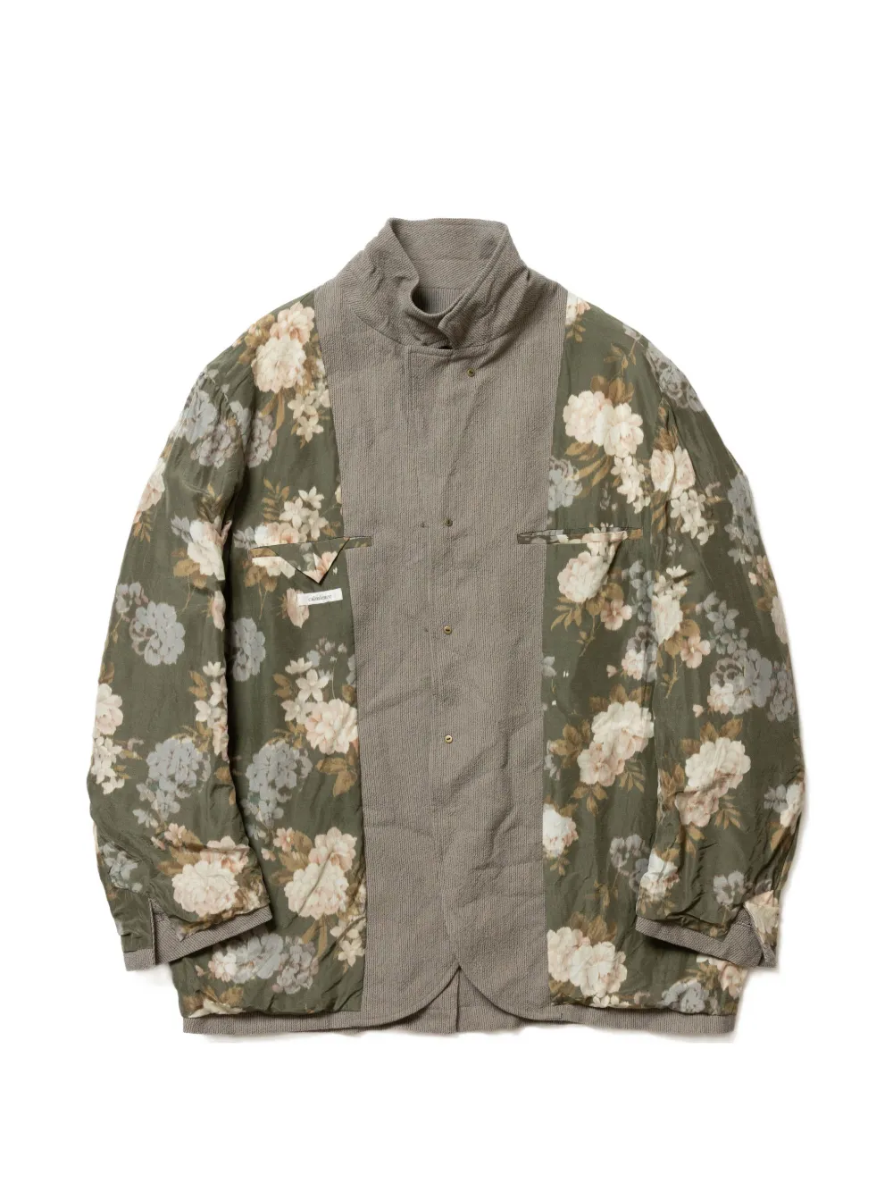Calmlence Oversized Jacket In Gray