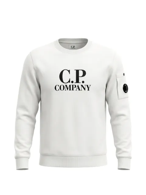 C.P. Company Kids Lens-detail logo-print sweatshirt
