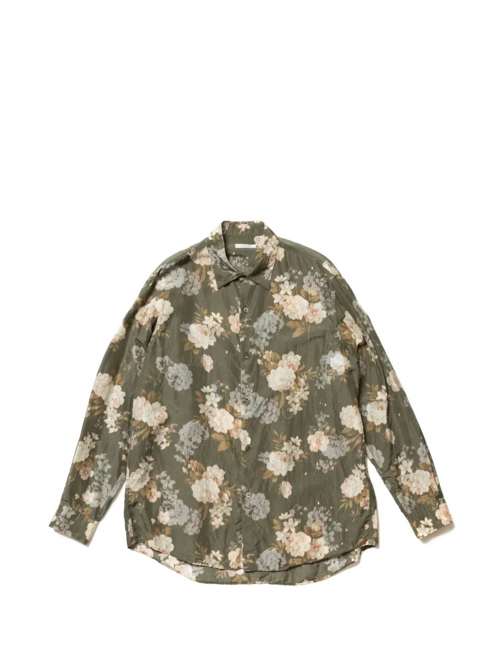 CALMLENCE floral-print long-sleeve shirt - Grün