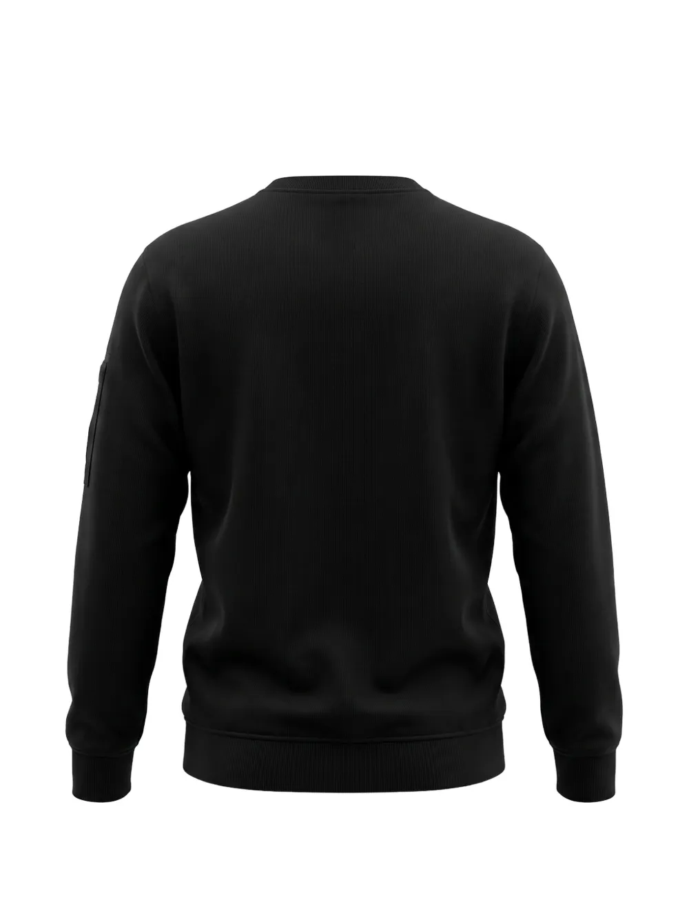 C.P. Company Kids Lens-detail logo-print sweatshirt Zwart