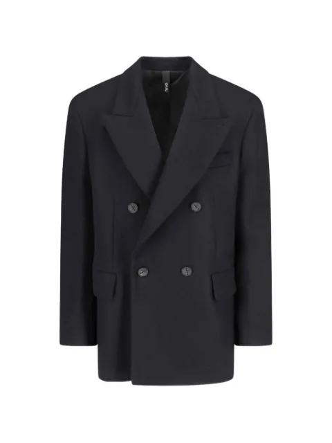 Hevo double-breasted peak-lapel jacket