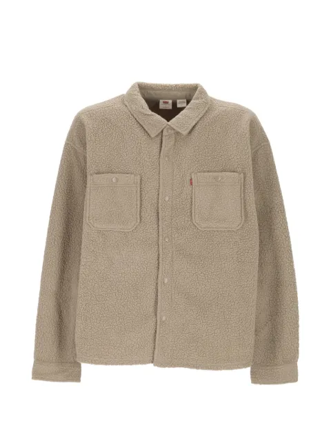Levi's sherpa-fleece overshirt