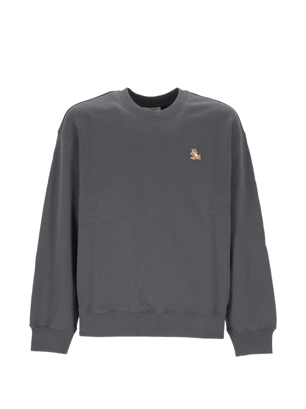 Maison Kitsuné Chillax Fox crew-neck sweatshirt - Grigio